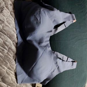 New gray Avia sports bra sz 3x